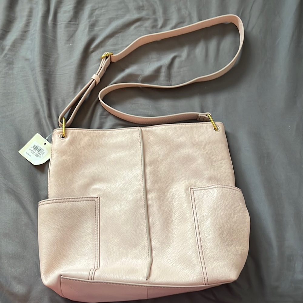 Light Pink Fossil Purse